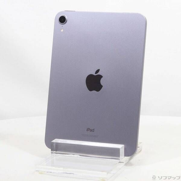低価，爆買い 〔中古品〕 iPad mini 第6世代 64GB パープル MK7R3J／A Wi-Fi【352】 iPad本体