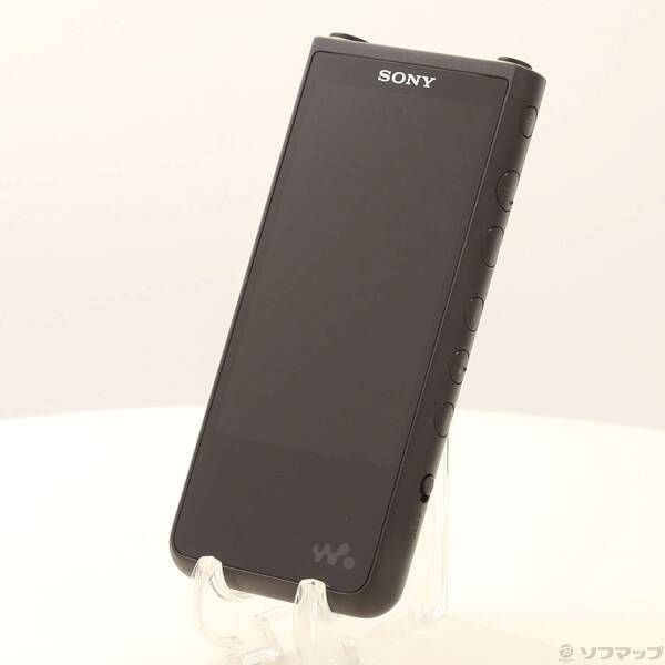 中古品〕 WALKMAN ZX500シリーズ メモリ64GB ブラック NW-ZX507 B【344