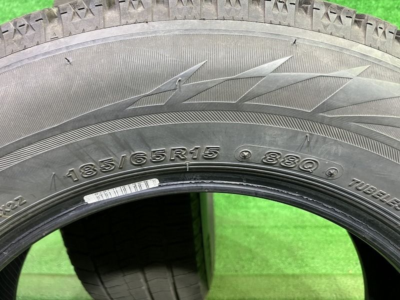  スタッドレス ブリヂストン ブリザックVRX 2 185 65 R 15 2本 5ミリ 2020年 15インチ スタッドレス