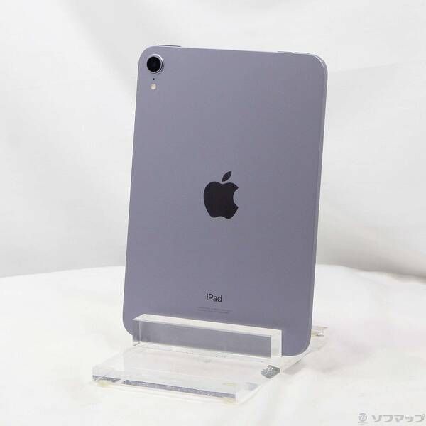 中古品〕 iPad mini 第6世代 64GB パープル MK7R3J／A Wi-Fi【352