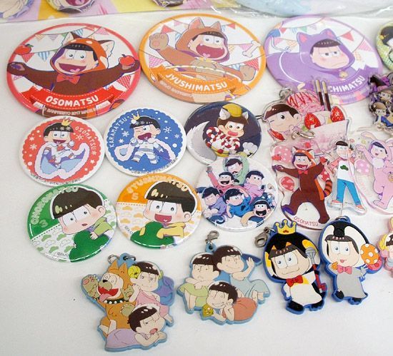 未開封あり☆ おそ松さん グッズ まとめて 缶バッジ アクスタ アクキー