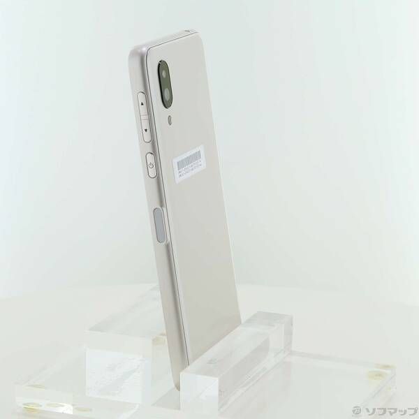 中古品〕 シンプルスマホ6 64GB シャンパンゴールド A201SH Softbank