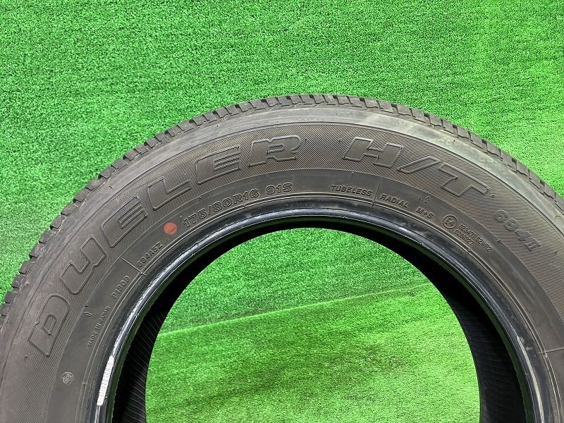  サマー ブリヂストン デューラーH T 684Ⅱ 175 80 R 16 4本 5ミリ 2021年 16インチ サマータイヤ ノーマルタイヤ