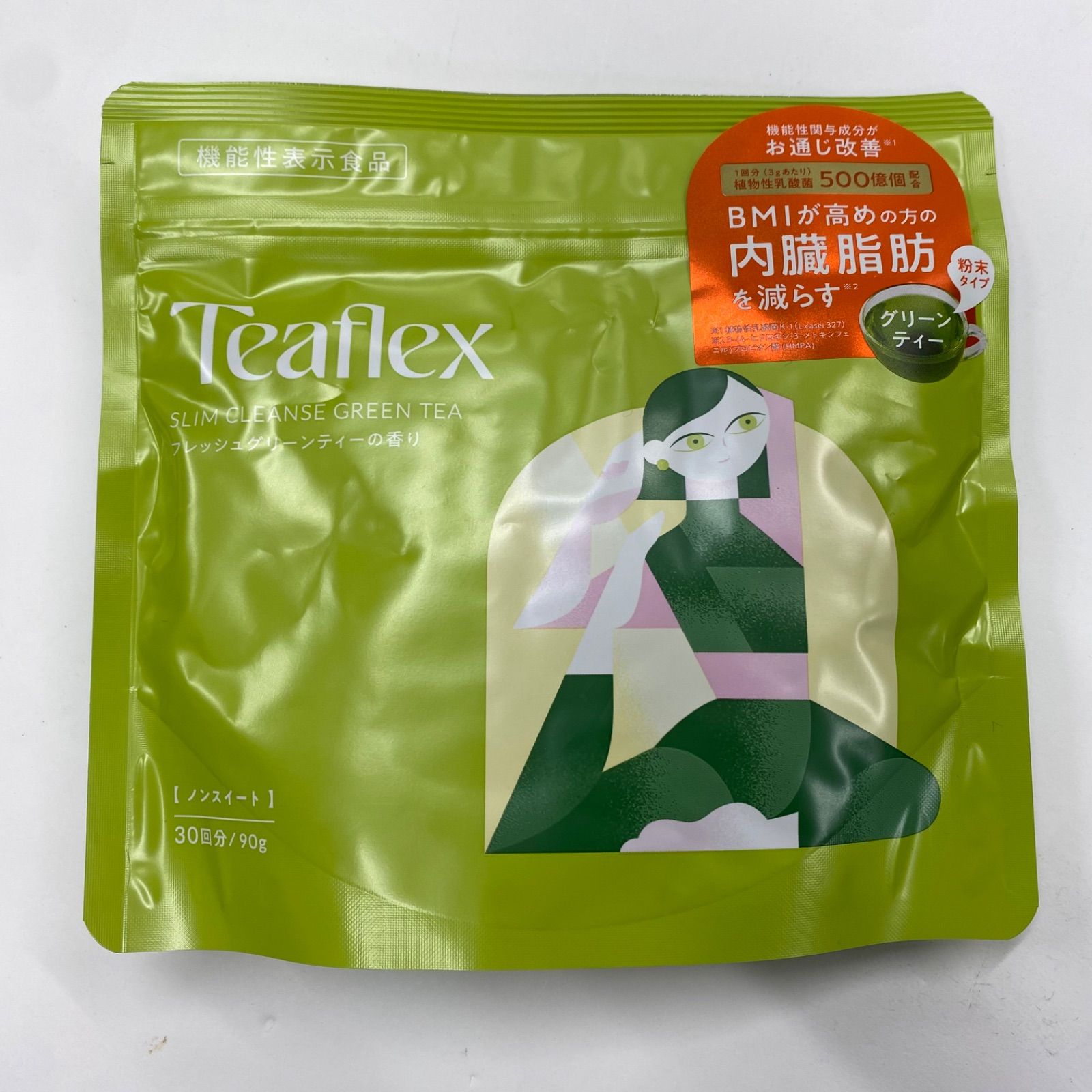 A7811 K Teaflex スリム クレンズ グリーンティー フレッシュグリーン