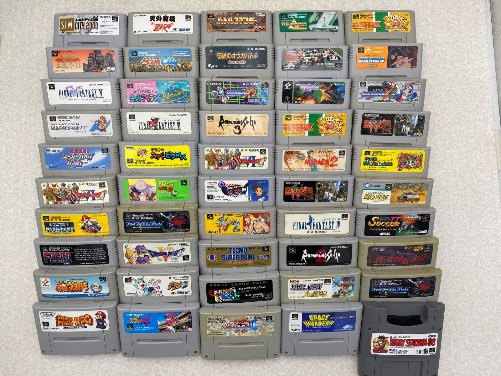 スーパーファミコンソフト まとめ売り 100点 - メルカリ