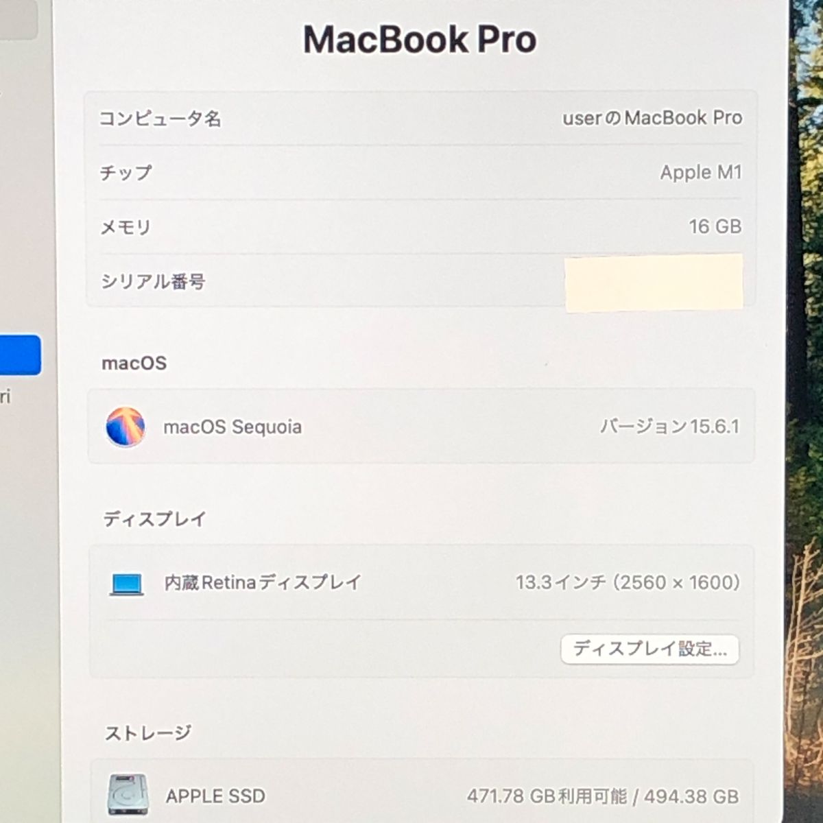 品 本体のみ Apple MacBook Pro 13インチ M 1 2020 1チップ メモリ16 GB 画面表示色異常 A 2338 EMC 3578 MB JUNK 251904 379304