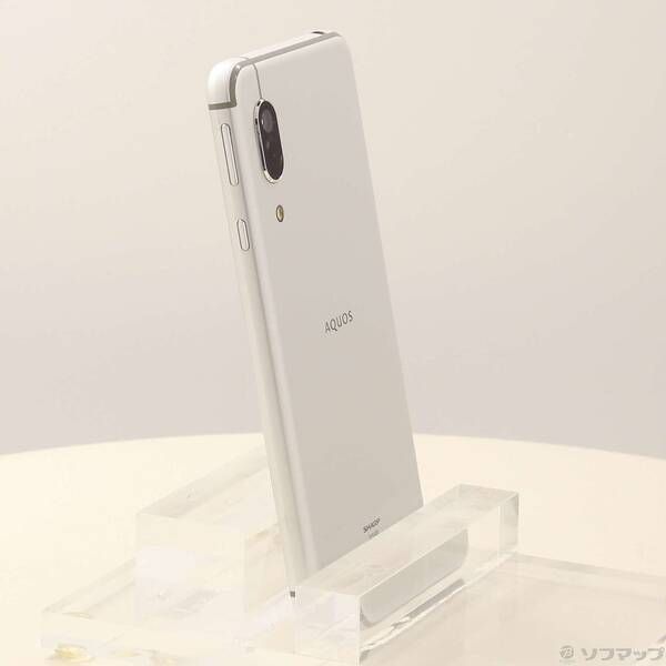 中古品〕 AQUOS sense3 basic 32GB シルバー SHV48 auロック解除SIM