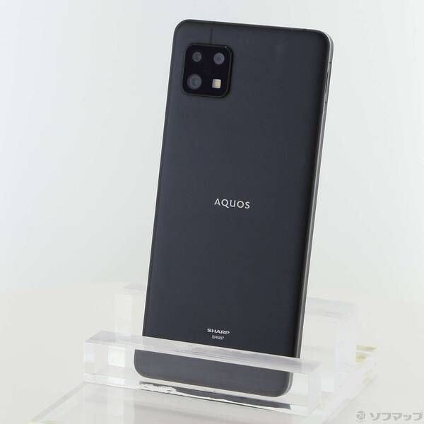 品〕 AQUOS sense6s 64GB ブラック AUAQSE6S au SIMフリー【276 