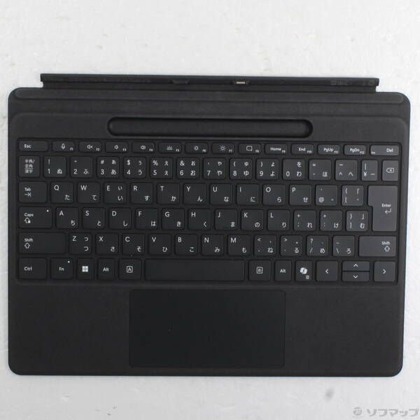 〔 品〕 Surface Pro 13インチ Flex キーボード ペン収納付き スリムペン ブラック ZQZ 00022 269
