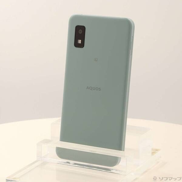 中古品〕 AQUOS wish2 64GB オリーブグリーン A204SH Y!mobile SIM