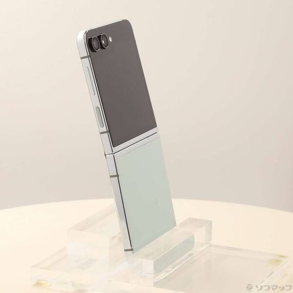 中古品〕 Galaxy Z Flip5 256GB ミント SCG23 au SIMフリー【344