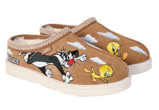 アグ x パレス ルーニー テューンズ タスマン スリッパ チェスナット US 8