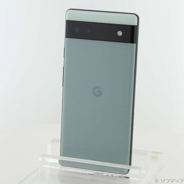 中古品〕 Google Pixel 6a 128GB セージ GB17L Softbank SIMフリー