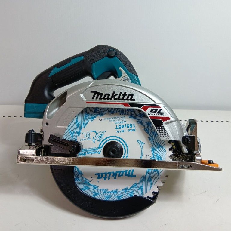 MAKITA マキタ 丸のこ ブルー S 充電器 充電池 ケース付 コードレス式 165 mm 18 v
