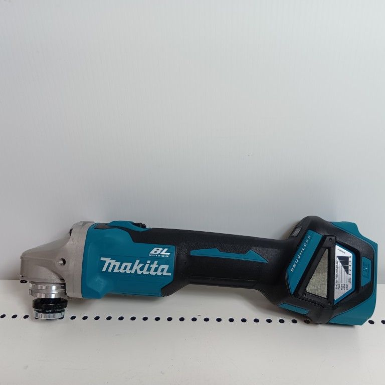 MAKITA マキタ グラインダー ブルー S 充電器 充電池 ケース付 コードレス式 100 mm 18 v