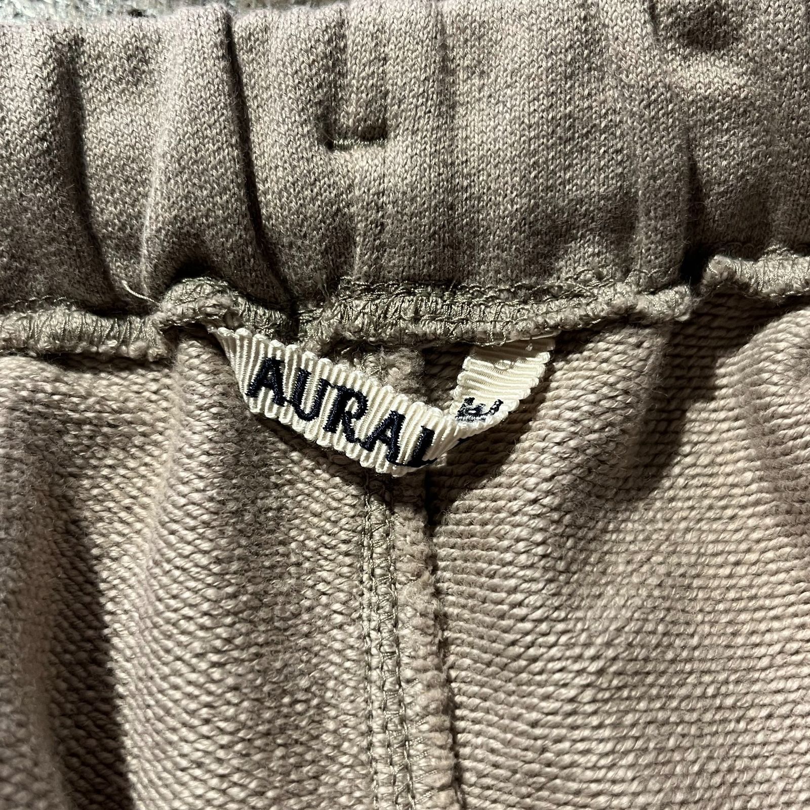 AURALEE 21aw SUPER SOFT HEAVY SWEATPANTS 3 ベージュ オーラリー