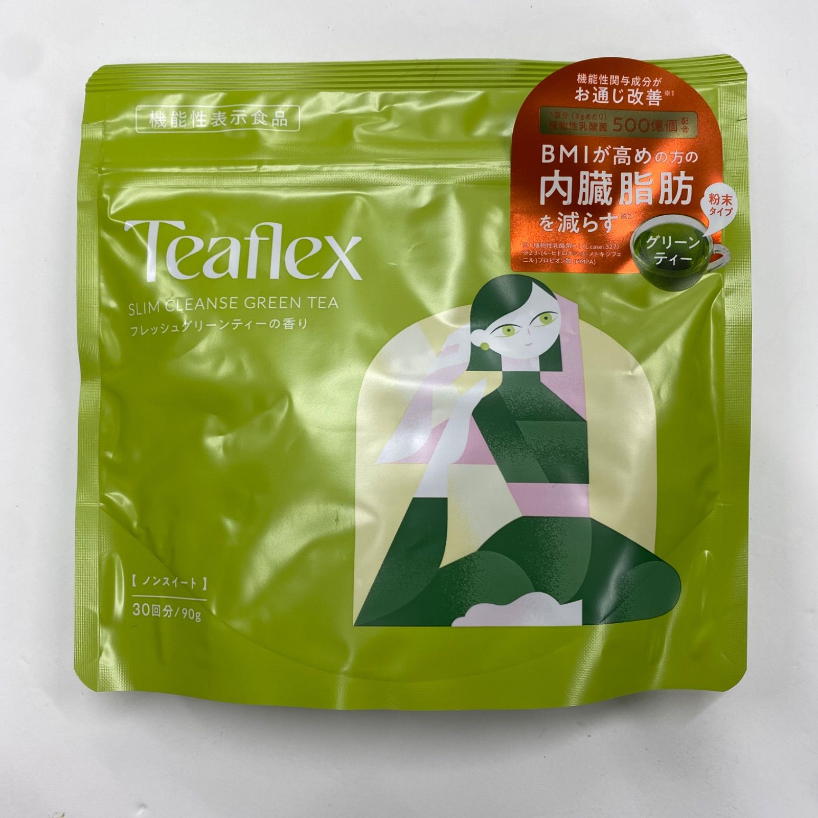 A7813 K Teaflex スリム クレンズ グリーンティー フレッシュグリーン