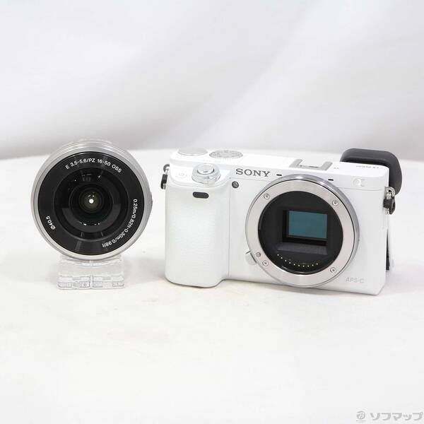 〔 品〕 α6000 パワーズームレンズキット W ILCE-6000 L 349
