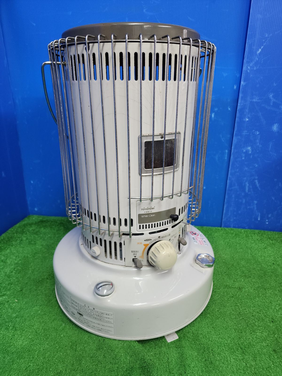 V 633 昭和レトロ トヨトミ トヨストーブ ダルマストーブ 石油ストーブ KS 67 D 動作品 保証付 2512