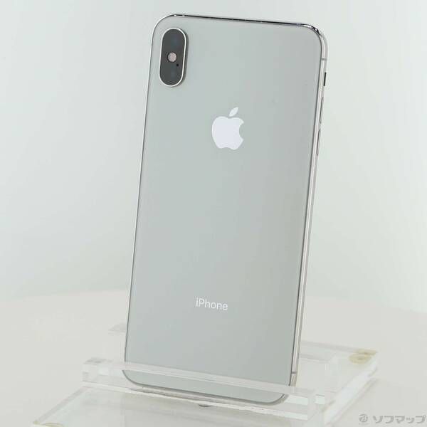 中古品〕 iPhoneXS Max 512GB シルバー MT6Y2J／A SIMフリー【352