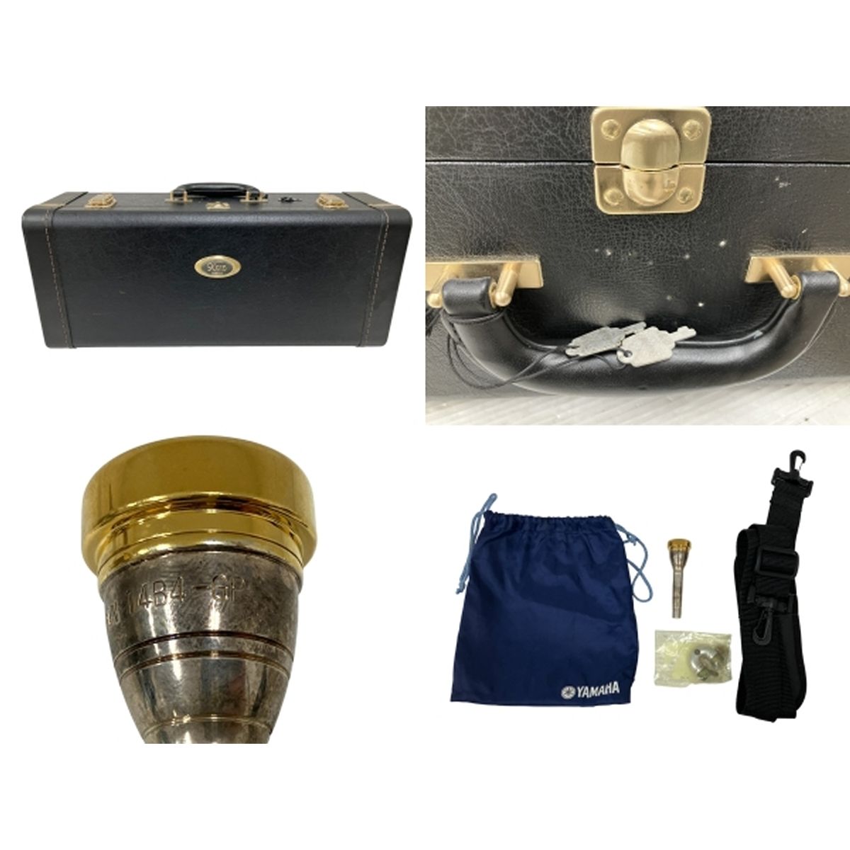 YAMAHA ヤマハ トランペット YTR 8335 Xeno ゼノ 14 B 4 GPマウスピース付 固着あり メンテナンス前提