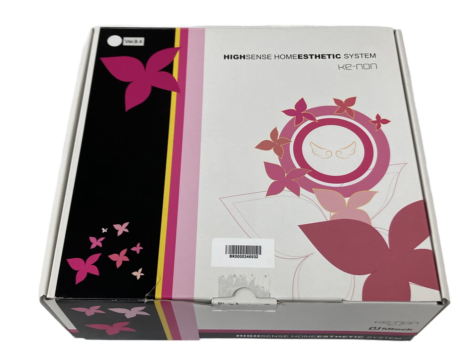 2020年製 ケノン Ke-non Ver.8.4 J NIPL-2080 フラッシュ式 脱毛器 家庭用 美顔器 まゆ毛脱毛器付