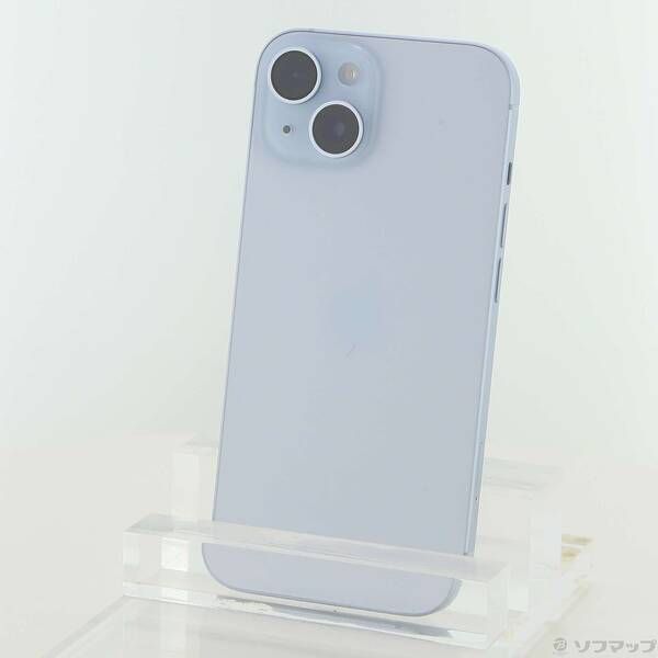 中古品〕 iPhone15 256GB ブルー MTMR3J／A SIMフリー【297