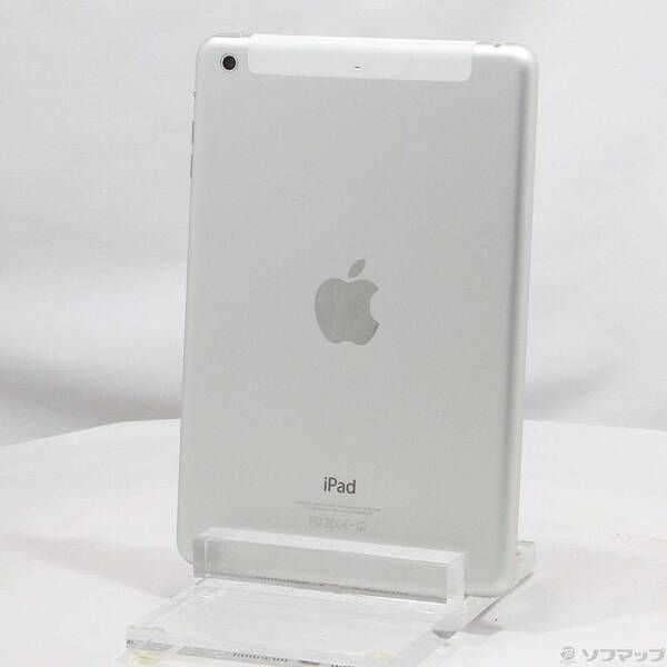 〔 品〕 iPad mini 2 64 GB シルバー ME 832 J A SIMフリー 348