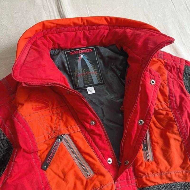 90s vintage ヴィンテージ古着 old salomon サロモン 中綿アノラック