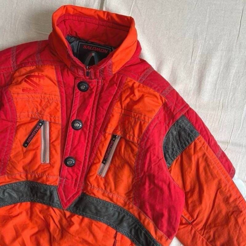 90s vintage ヴィンテージ古着 old salomon サロモン 中綿アノラック