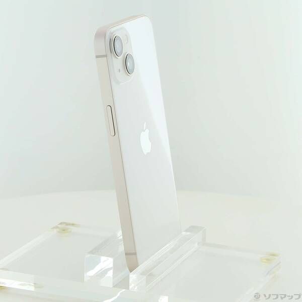 中古品〕 iPhone13 128GB スターライト MLND3J／A SIMフリー【344