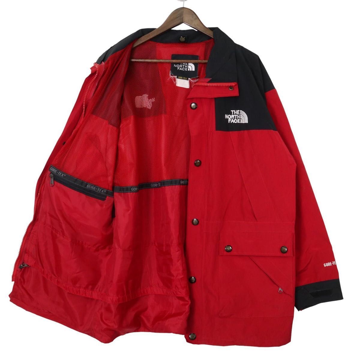 THE NORTH FACE GORE-TEX ジャケット 赤黒 【公式通販】