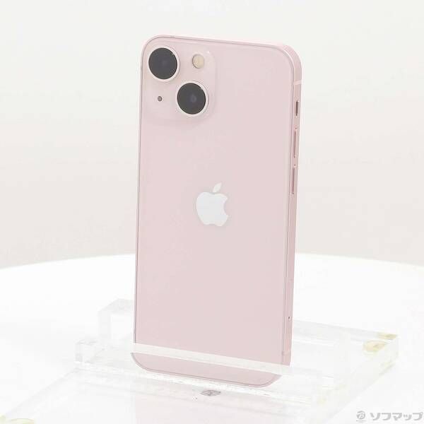 中古品〕 iPhone13 mini 128GB ピンク MLJF3J／A SIMフリー【269