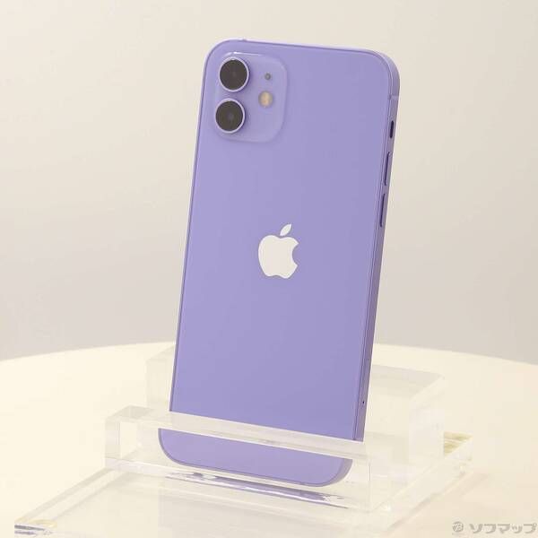中古品〕 iPhone12 64GB パープル MJNH3J／A SIMフリー【262】 64GB