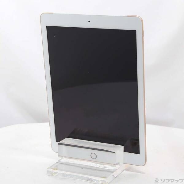 中古品〕 iPad 第6世代 32GB ゴールド MRM02J／A SoftBank【276