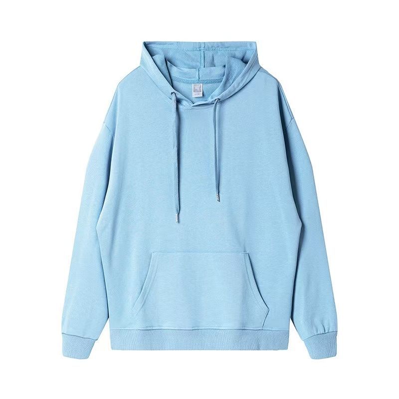 純綿の衛衣アメリカの大きいサイズのカジュアルな毛の輪純粋な色の男性のパーカーの衛衣の