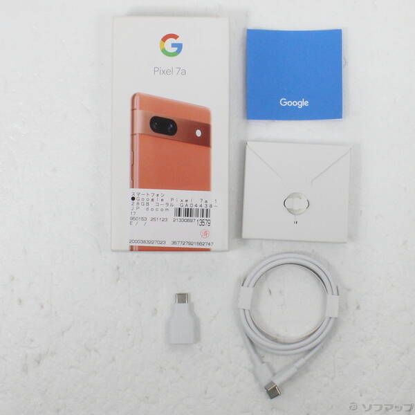 Google pixel 7a 再生品 コーラル Google Pixel 7a コーラル 128GB
