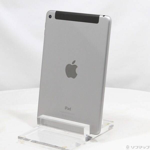 〔 品〕 iPad mini 4 128 GB スペースグレイ MK 762 J A SoftBank 377