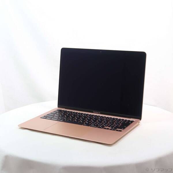 〔 品〕 MacBook Air 13.3-inch Late-2020 MGND 3 J A Apple M 1 8コアCPU_7コアGPU 8 GB ゴールド 〔15.7 Sequoia〕 269