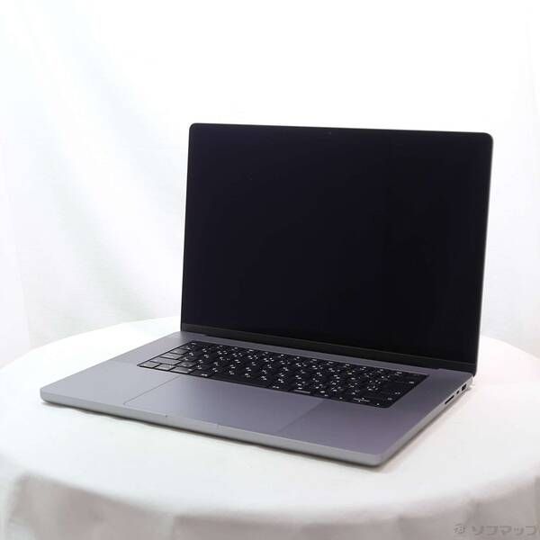〔 品〕 MacBook Pro 16.2-inch Late-2021 MK 1 A 3 J Apple M Max 10コアCPU_32コアGPU 32 GB SSD TB スペースグレイ 〔15.3 Sequoia〕 258
