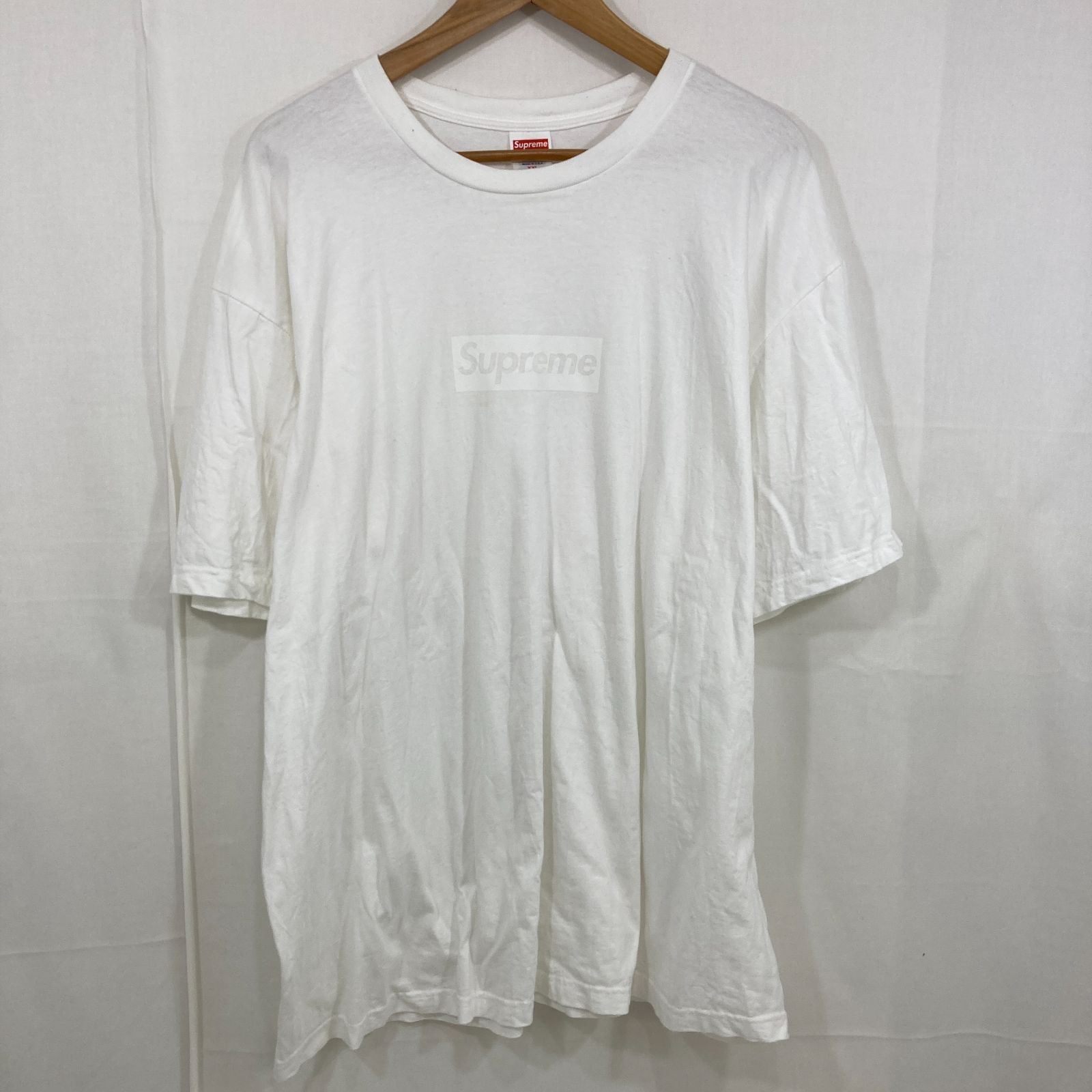 Supreme シュプリーム Tonal Box Logo Tee XXLサイズ ホワイト トナル