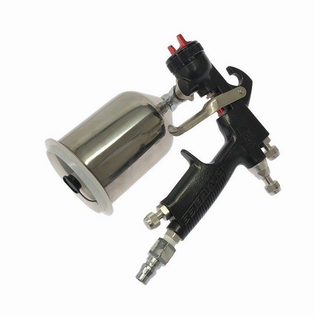 比較的 コメント必読 デビルビス スプレーガン LUNA MARK-2 カップ 付き 塗装 塗布 洗浄 エアーツール119650