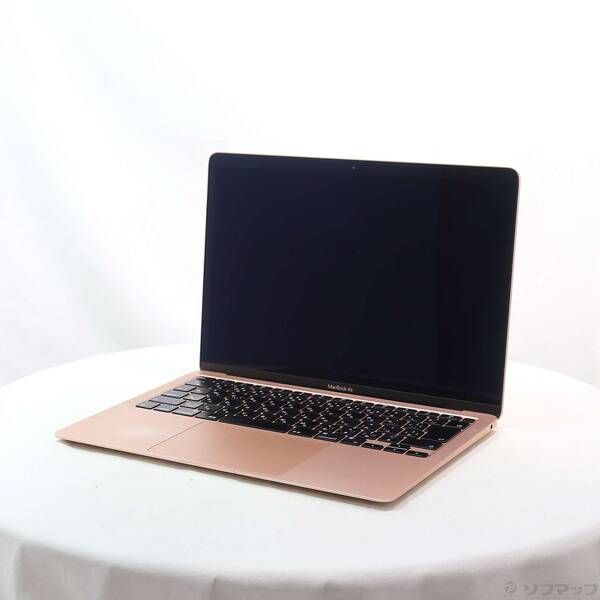 〔 品〕 MacBook Air 13.3-inch Late-2020 MGND 3 J A Apple M 1 8コアCPU_7コアGPU 8 GB ゴールド 〔14.7 Sonoma〕 348