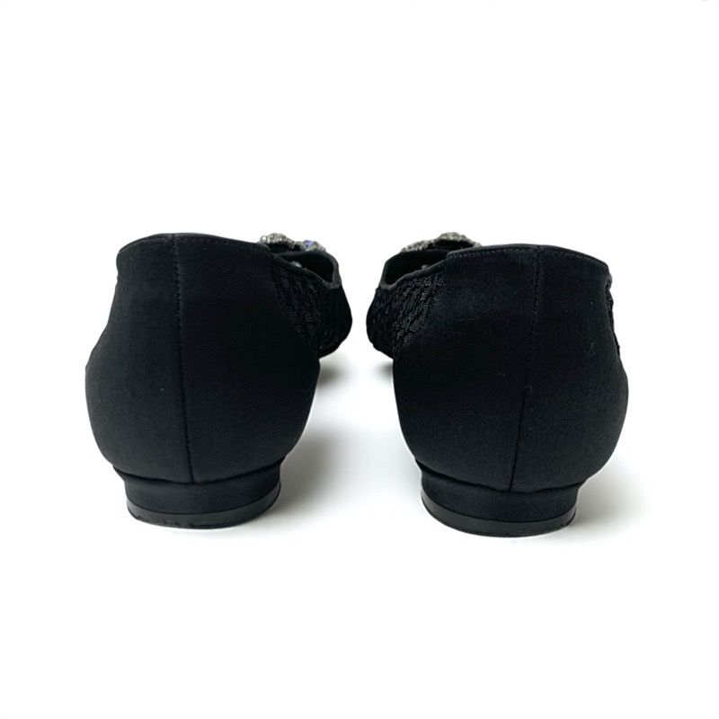 マノロブラニク MANOLO BLAHNIK ハンギシ フラットシューズ 靴