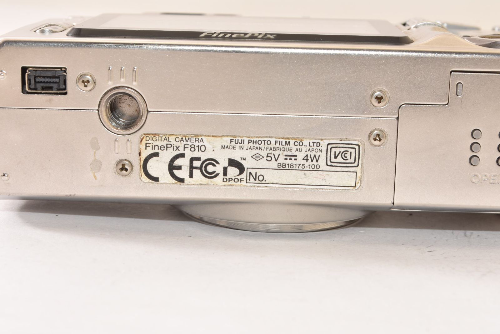 ☆ジャンク品☆ FUJIFILM フジフィルム FinePix F810 コンパクト