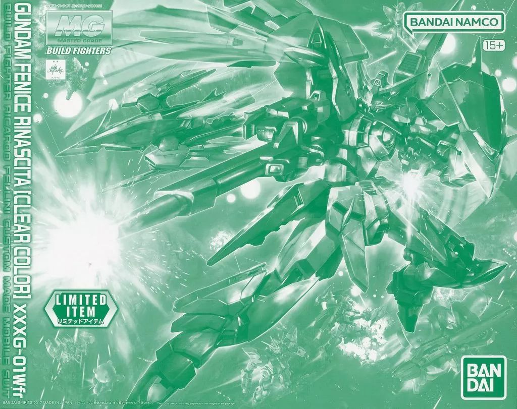 プラモデル 1 100 MG XXXG 01 Wfr ガンダムフェニーチェリナーシタ クリア ガンダムビルドファイターズ イベント 5069887