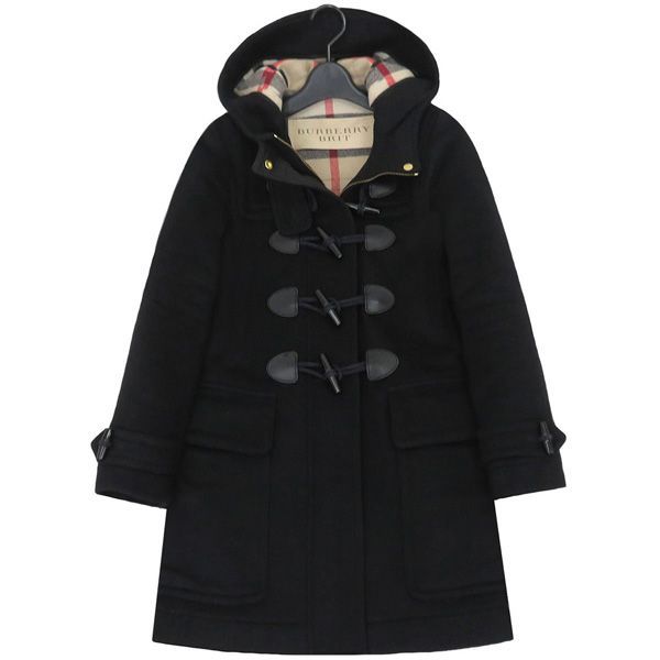 値下】極美品 BURBERRY BRIT バーバリー ウール100％ ダッフル コート