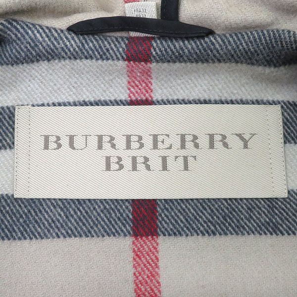 値下】極美品 BURBERRY BRIT バーバリー ウール100％ ダッフル コート