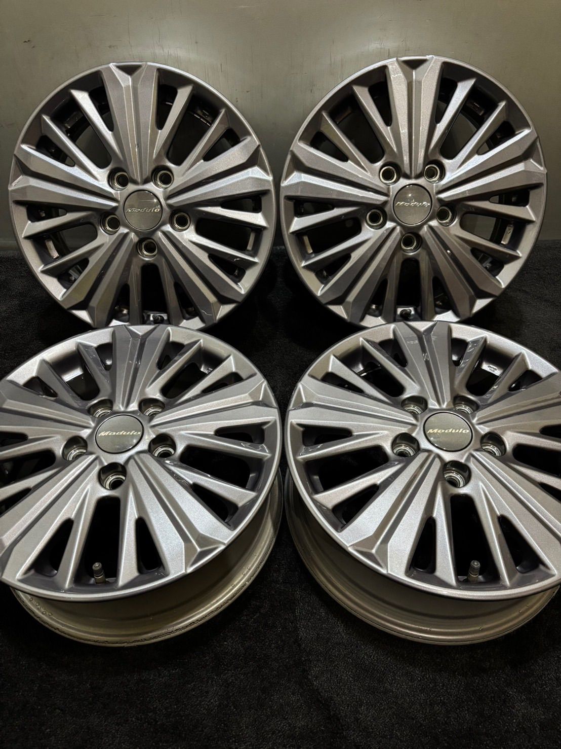 ホンダ フリード OP Modulo 15インチ 5 J 49 114 3 H アルミホイール 4本 1 L 10