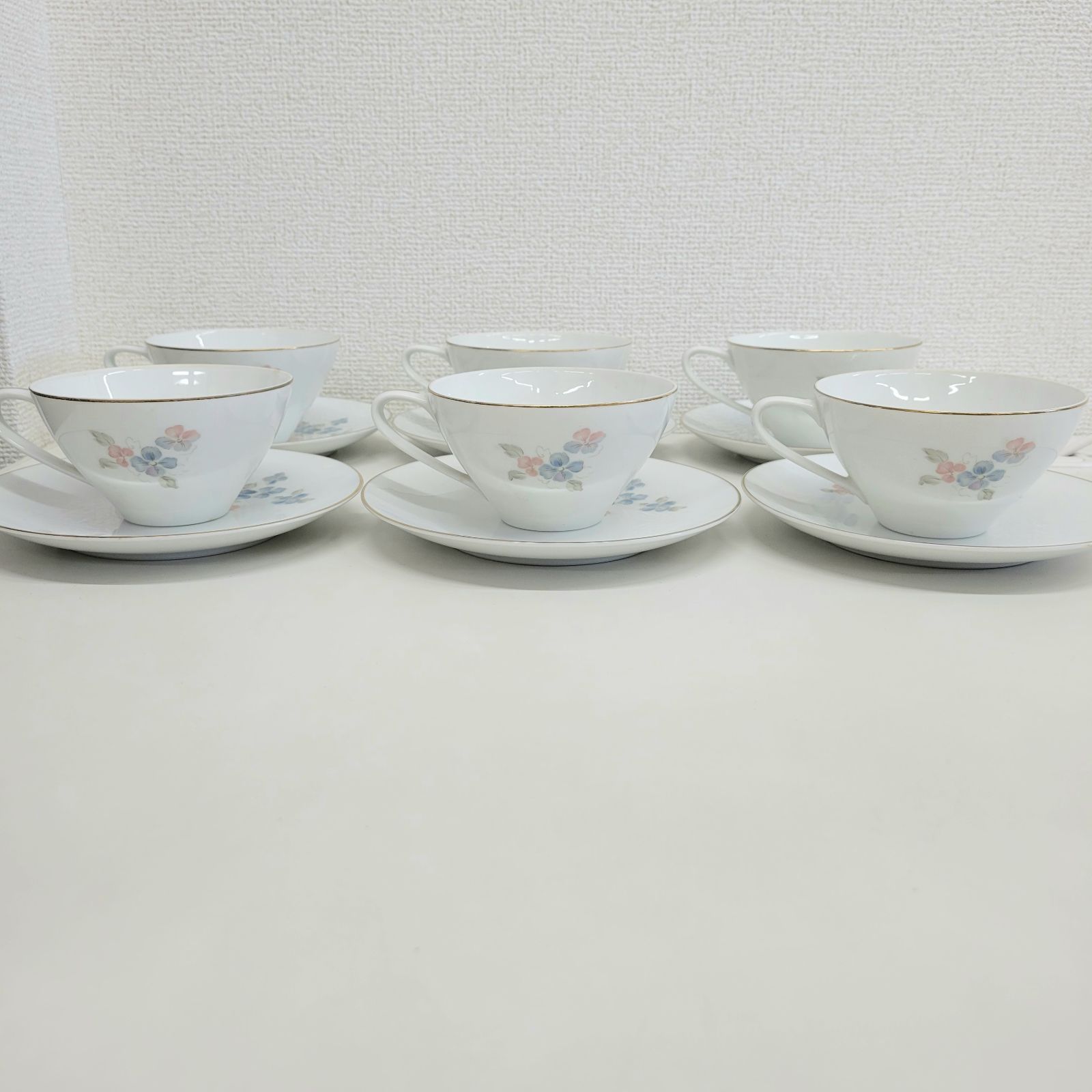 Noritake Princess / カップ&ソーサー 6客 セット ｜ ノリタケ 
